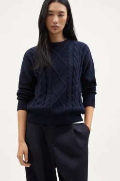 Girocollo Tricot Aran in Cotone Organico