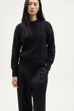 Girocollo Tricot Aran in Cotone Organico