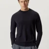 Maglia con Collo Perkins in Lana Ultrasoft