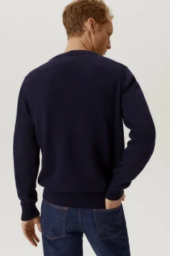Maglia con scollo a V in Lana Merino