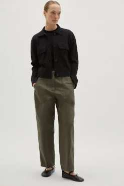 Overshirt in Cotone Organico