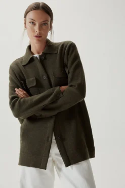 Overshirt in Lana Merino