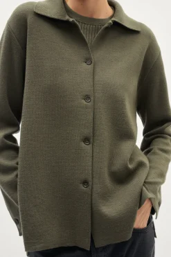 Overshirt in Lana Merino