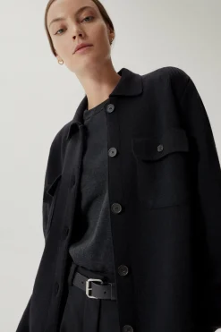Overshirt in Lana Merino