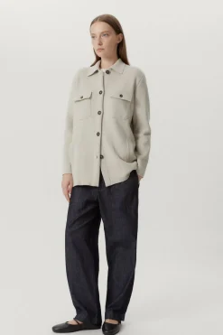 Overshirt in Lana Merino