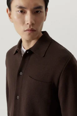 Overshirt in Lana Merino