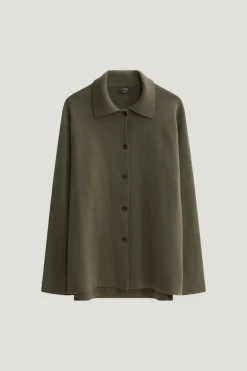 Overshirt in Lana Merino