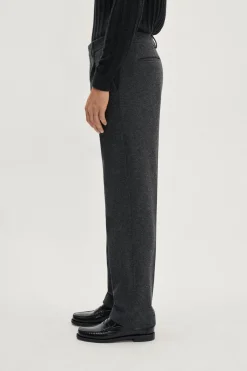 Pantaloni in Lana Cardata
