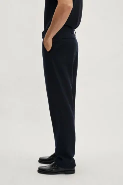 Pantaloni in Lana Cardata