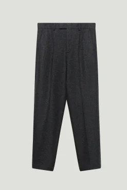 Pantaloni in Lana Cardata