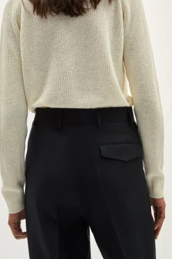 Pantaloni in Twill di Lino