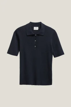 Polo a Coste in Cotone Organico