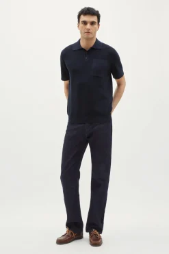 Polo a Costine in Cotone Organico