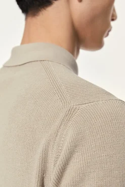 Polo a Costine in Cotone Organico