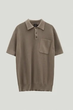 Polo a Costine in Cotone Organico