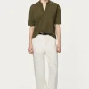 Polo Boxy in Lino Cotone