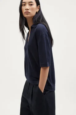 Polo Boxy in Lino Cotone