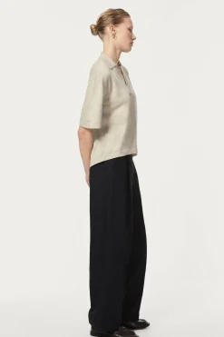 Polo Boxy in Lino Cotone