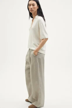 Polo Boxy in Lino Cotone