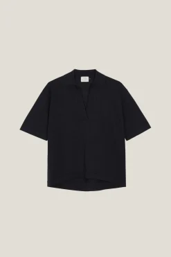 Polo Boxy in Lino Cotone