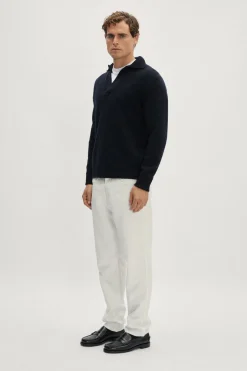 Polo in Lana Cardata