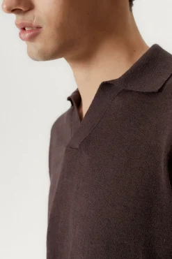 Polo in Lino Cotone a Manica Lunga – Versione Imperfect