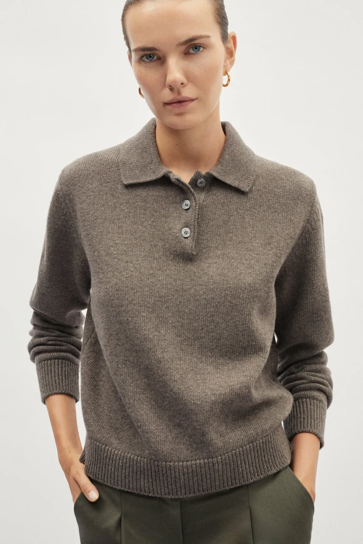 Polo Vintage in Lana Cardata