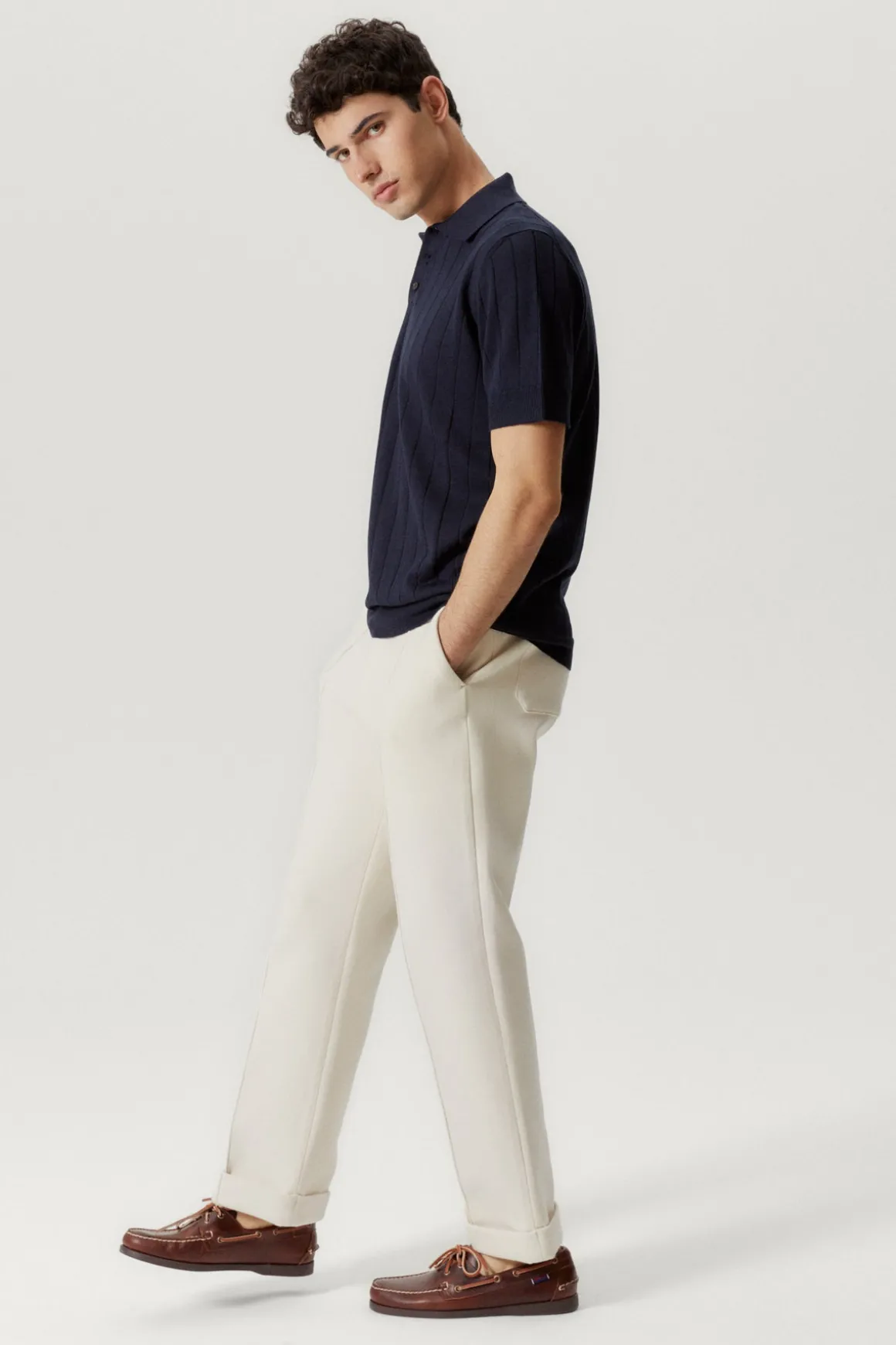 Polo vintage in Lino Cotone