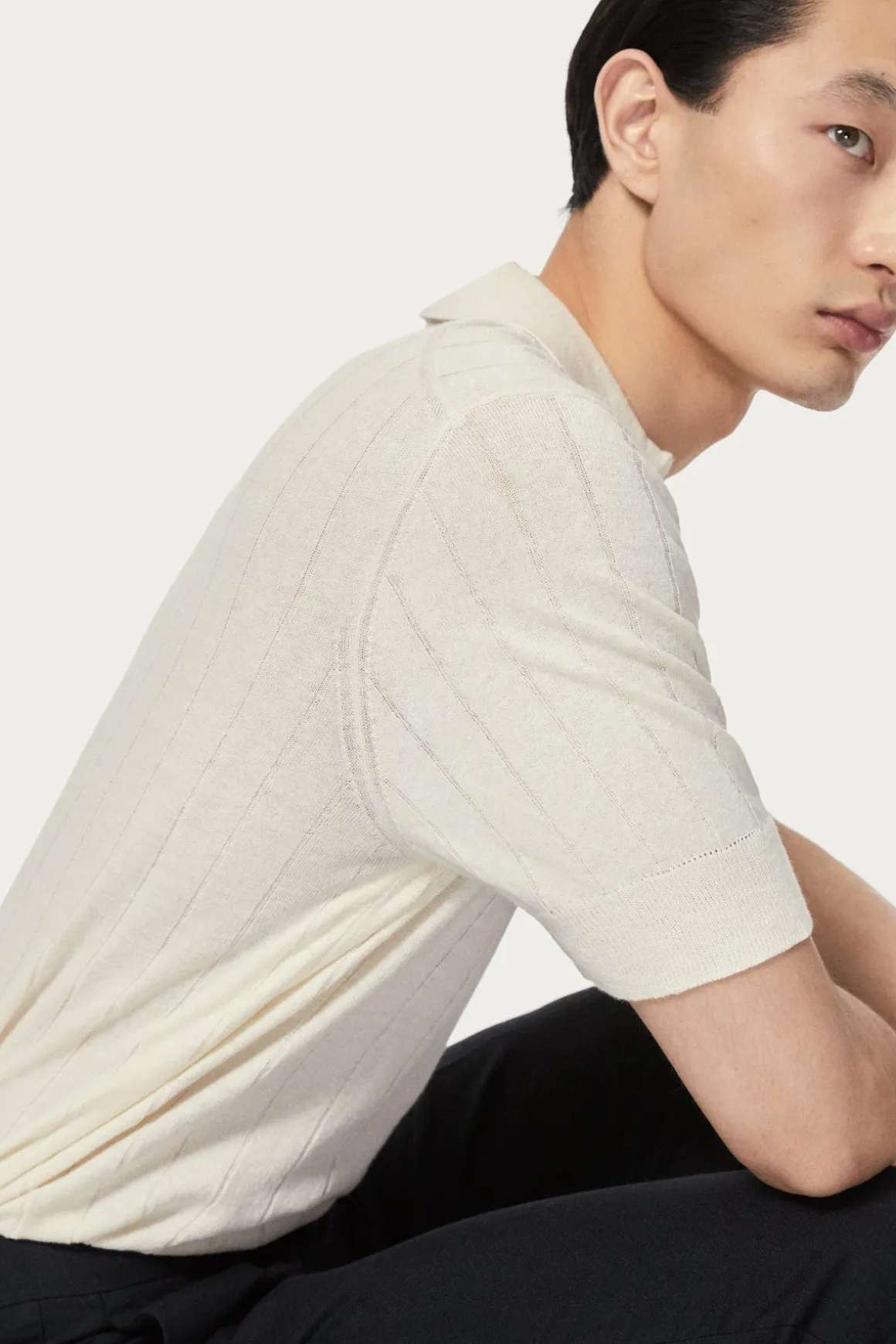 Polo vintage in Lino Cotone