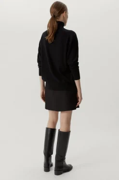 Roll-Neck Oversize in Lana Ultrasoft