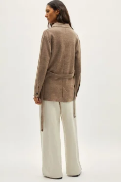 Sahariana in Lino Cotone