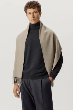 Sciarpa in cashmere rigenerato