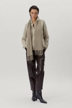 Sciarpa in cashmere rigenerato