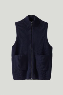 Smanicato in Lana Merino con Zip