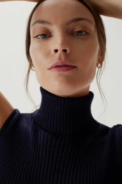 Top Dolcevita in Lana Merino