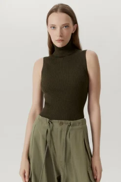 Top Dolcevita in Lana Merino