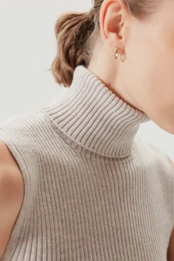 Top Dolcevita in Lana Merino