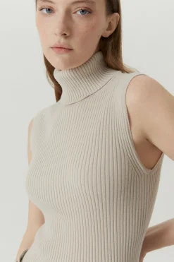Top Dolcevita in Lana Merino