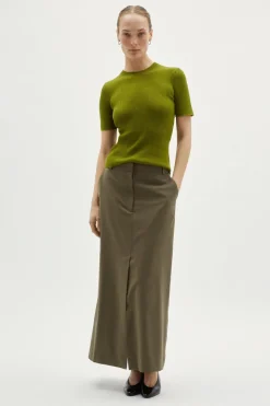 T-Shirt a Coste in Cotone Organico