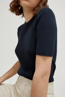 T-shirt a coste in Cotone Organico – Versione Imperfect