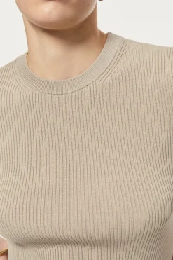 T-Shirt a Coste in Cotone Organico