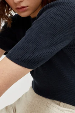 T-shirt a coste in Cotone Organico – Versione Imperfect