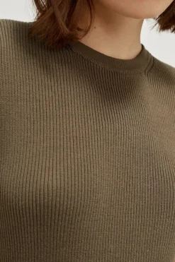 T-shirt a coste in Cotone Organico – Versione Imperfect