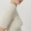 T-shirt a coste in Lana Ultrasoft