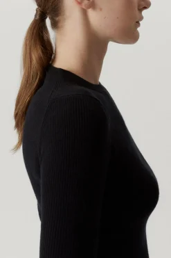 T-shirt a coste in Lana Ultrasoft – Versione Imperfect