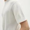 T-Shirt a Costine in Cotone Organico