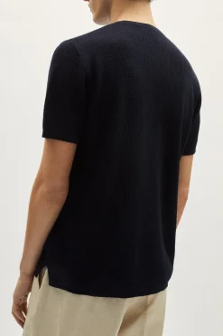T-Shirt Crochet in Lino Cotone – Versione Imperfect