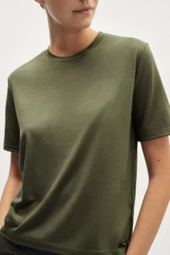 T-shirt in Lana Active Wool