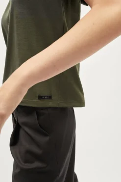 T-shirt in Lana Active Wool