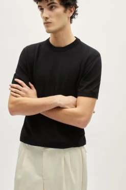 T-Shirt in Lino Cotone